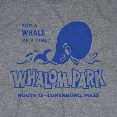 Whalom Park Lunenburg Massachusetts T-Shirt Graphic Gray