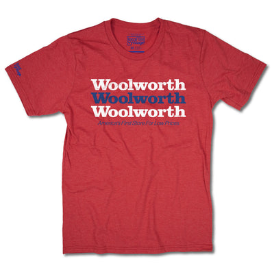 Woolworth 90s T-Shirt Front Red