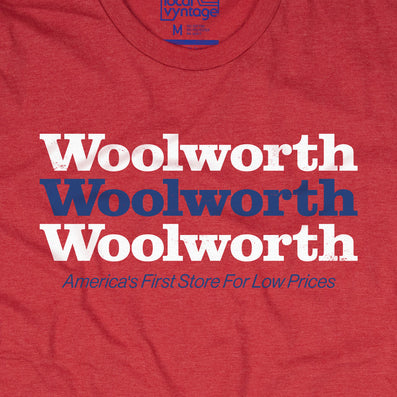 Woolworth 90s T-Shirt Graphic Red