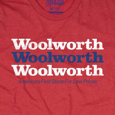 Woolworth 90s T-Shirt Graphic Red