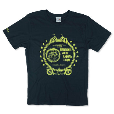 Benson's Wild Animal Farm T-Shirt Front Black