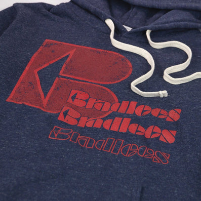 Bradlees Hoodie Detail Dark Blue