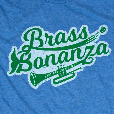 Brass Bonanza T-Shirt Graphic Royal Blue
