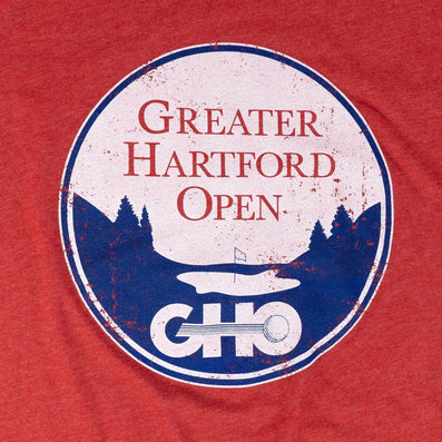 Greater Hartford Open Connecticut T-Shirt Graphic Red