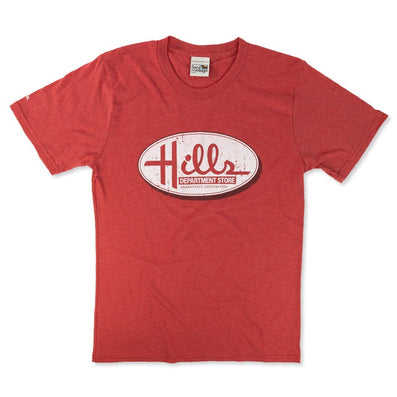Hills Department Store T-Shirt Front Red