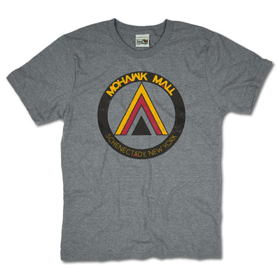 Mohawk Mall Schenectady T-Shirt Front Gray