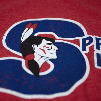 Springfield Indians T-Shirt Detail Red