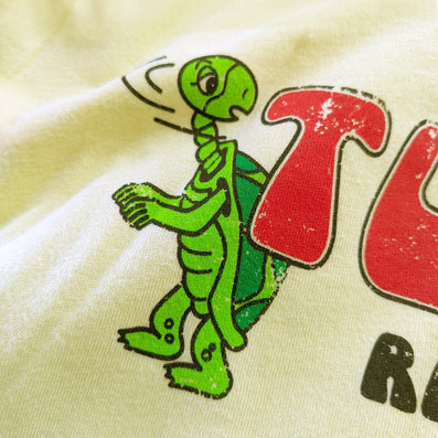 Turtle's Records & Tapes T-Shirt Turtle Faded Yellow