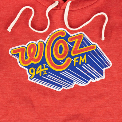 WCOZ 95.4 Boston Hoodie Graphic Red