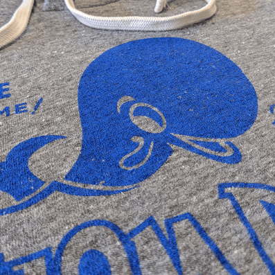 Whalom Park Hoodie Whale Gray