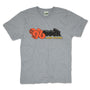 96 Rock WKLS FM AM T-Shirt Front Light Gray