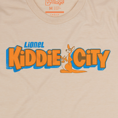 Kiddie City Toy Store T-Shirt Graphic Beige