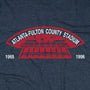 Atlanta-Fulton County Stadium Graphic Dark Blue