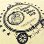 Benson's Wild Animal Farm New Hampshire T-Shirt Detail Left Faded Yellow