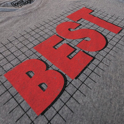 BEST Catalog Showroom Stores T-Shirt Detail Left Gray