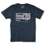 Local Vyntage Boston T-Shirt Front Dark Blue