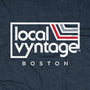 Local Vyntage Boston T-Shirt Graphic Dark Blue