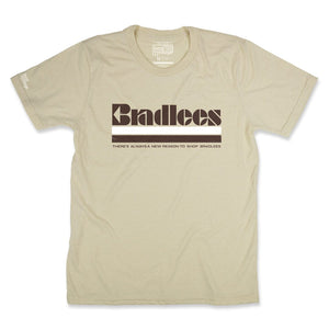 Bradlees 90s Discount Department Store T-Shirt Front Beige