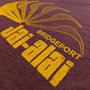 Bridgeport Jai Alai Connecticut T-Shirt Detail Right Burgundy