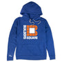 Builders Square Hoodie Front Cobalt Blue