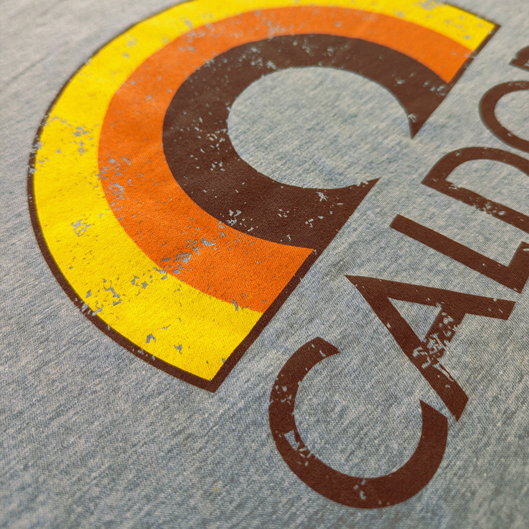 Caldor Discount Department Store T-Shirt Detail Left Light Gray