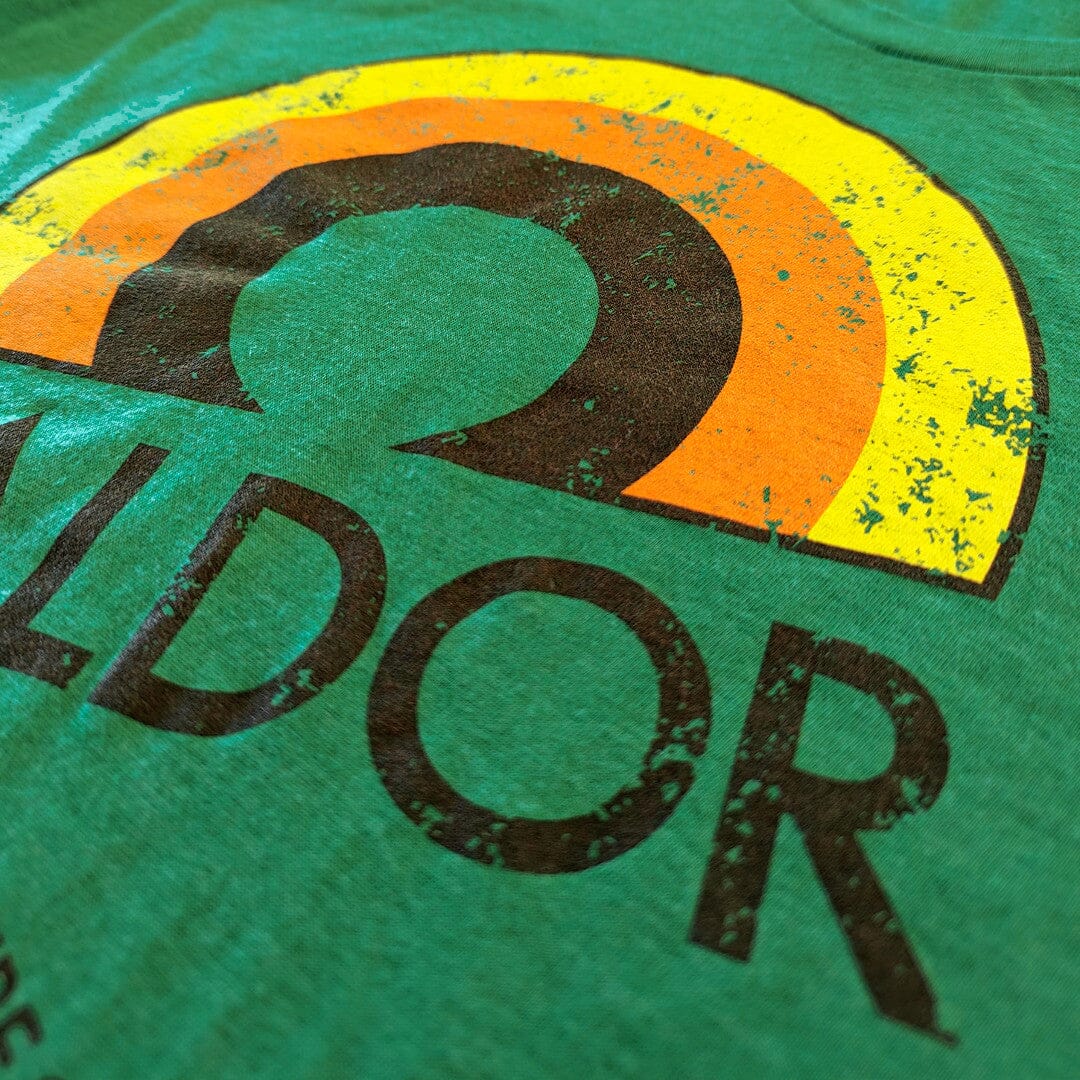 Caldor Discount Department Store T-Shirt Detail Right Green