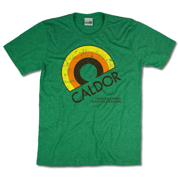 Caldor Discount Department Store T-Shirt Front Green