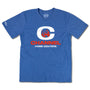 Channel Home Centers T-Shirt Front Bright Blue