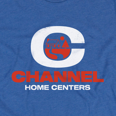 Channel Home Centers T-Shirt Graphic Bright Blue