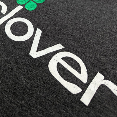 Clover Discount Department Store T-Shirt Detail Right Dark Gray