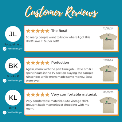 Clover Discount Department Store T-Shirt Reviews