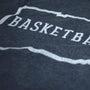 Connecticut Basketball T-Shirt Detail Dark Blue