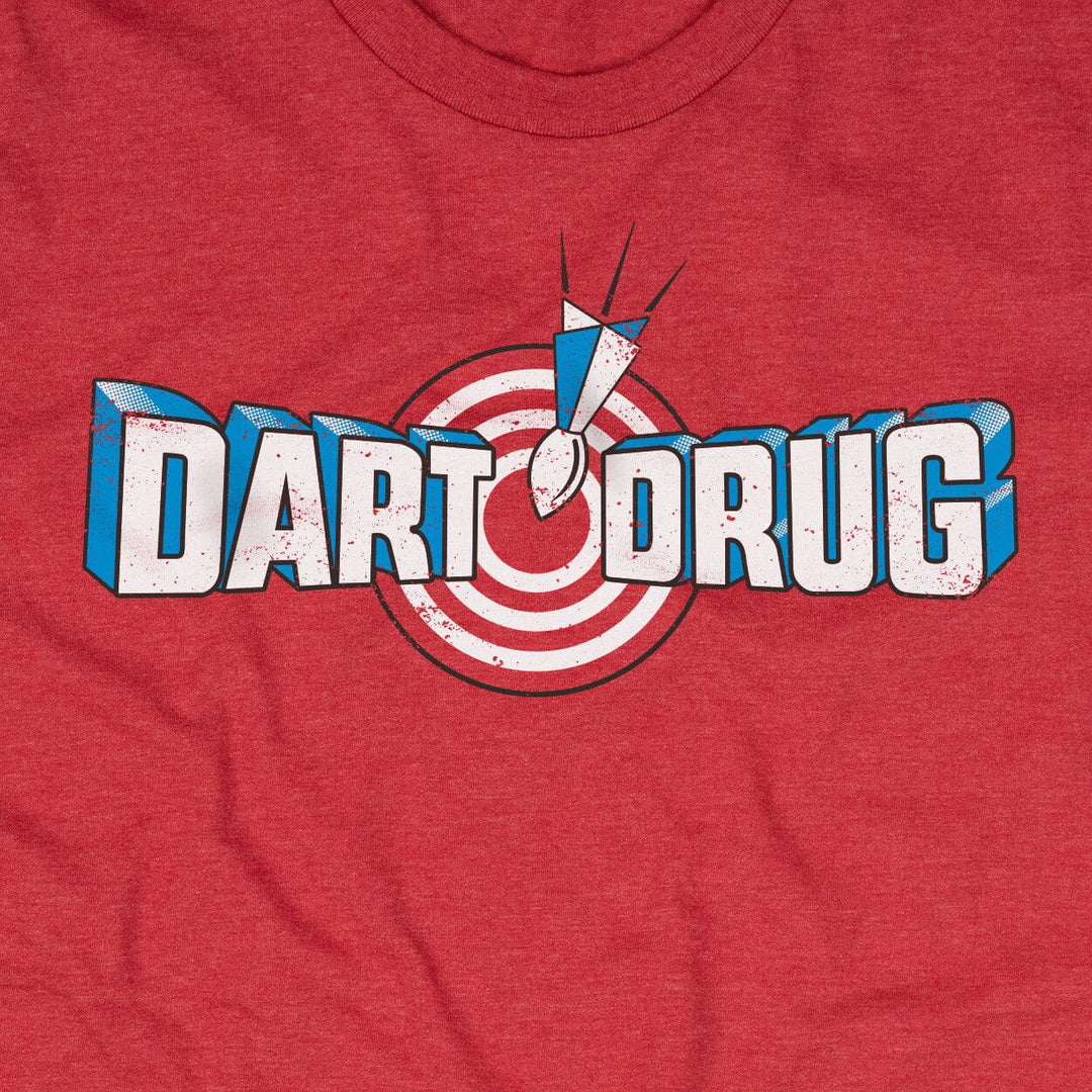 Dart Drug T-Shirt Graphic Red