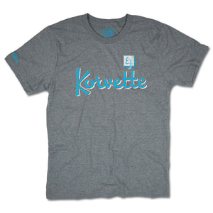 EJ Korvette Discount Department Store T-Shirt Front Gray