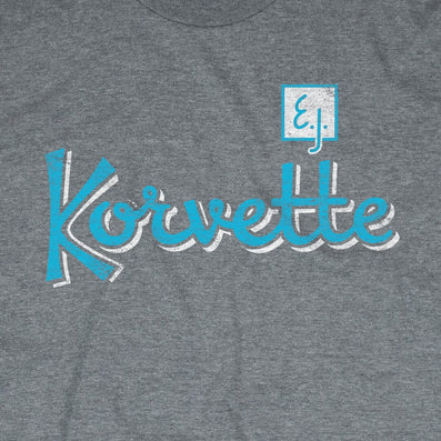EJ Korvette Discount Department Store T-Shirt Graphic Gray