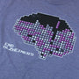 End Alzheimers T-Shirt Detail Purple