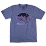 End Alzheimers T-Shirt Front Purple