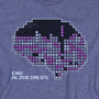 End Alzheimers T-Shirt Graphic Purple