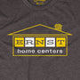 Ernst Home Centers Home Improvement T-Shirt Graphic Dark Brown