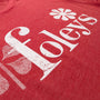 Foley's Department Store Texas T-Shirt Detail Left Red