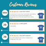 G. Fox Connecticut T-Shirt Reviews Bright Blue