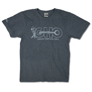 GHO Greater Hartford Open T-Shirt Front Gray