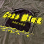 Gold Mine Arcade T-Shirt Detail Brown