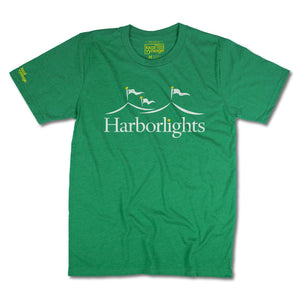 Harborlights Amphitheater Boston Massachusetts T-Shirt Front Green
