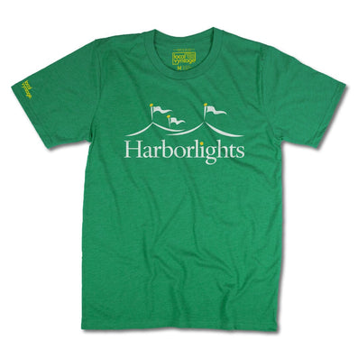 Harborlights Amphitheater Boston Massachusetts T-Shirt Front Green