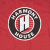 Harmony House Detroit Michigan Graphic Red