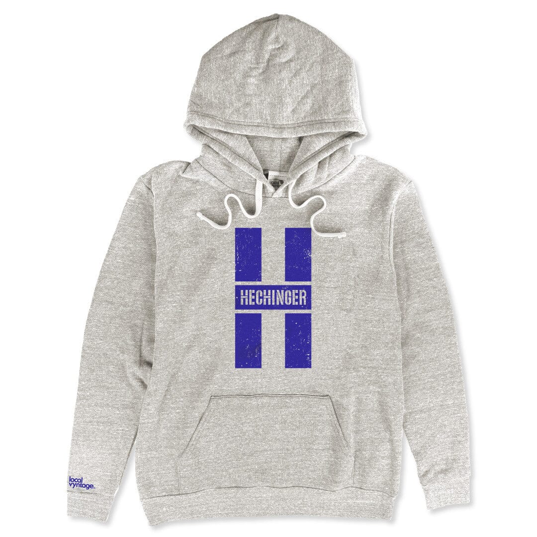 Hechinger Hoodie Front Light Gray