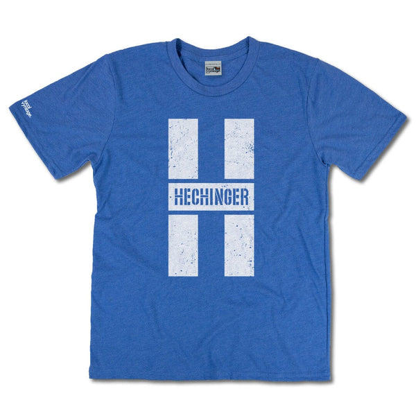 Hechinger T-Shirt Front Bright Blue