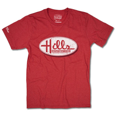 Hills Department Store T-Shirt Front Red