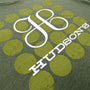 Hudson's Department Store Detroit Michigan T-Shirt Detail Left Forest Green